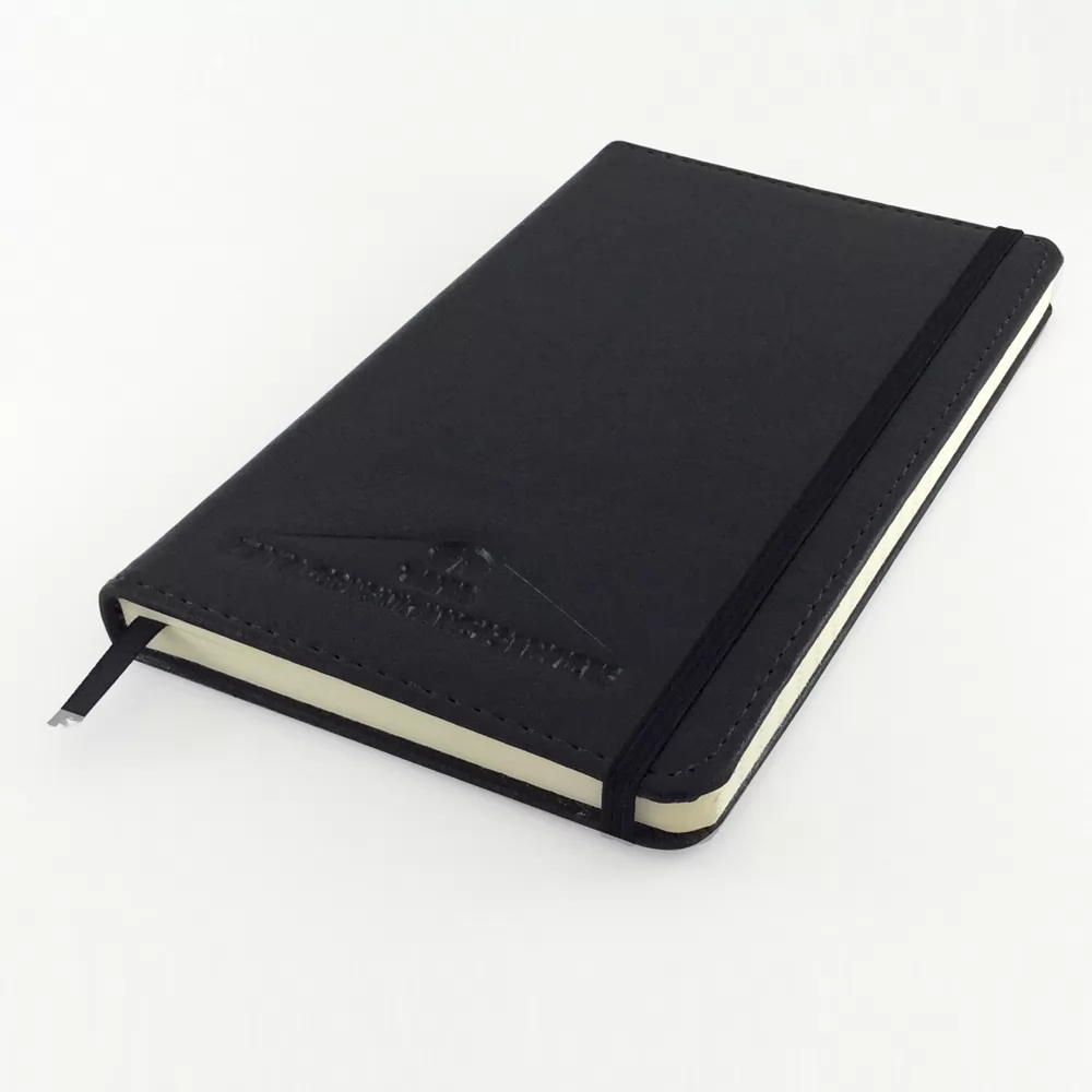 Caderneta tipo moleskine